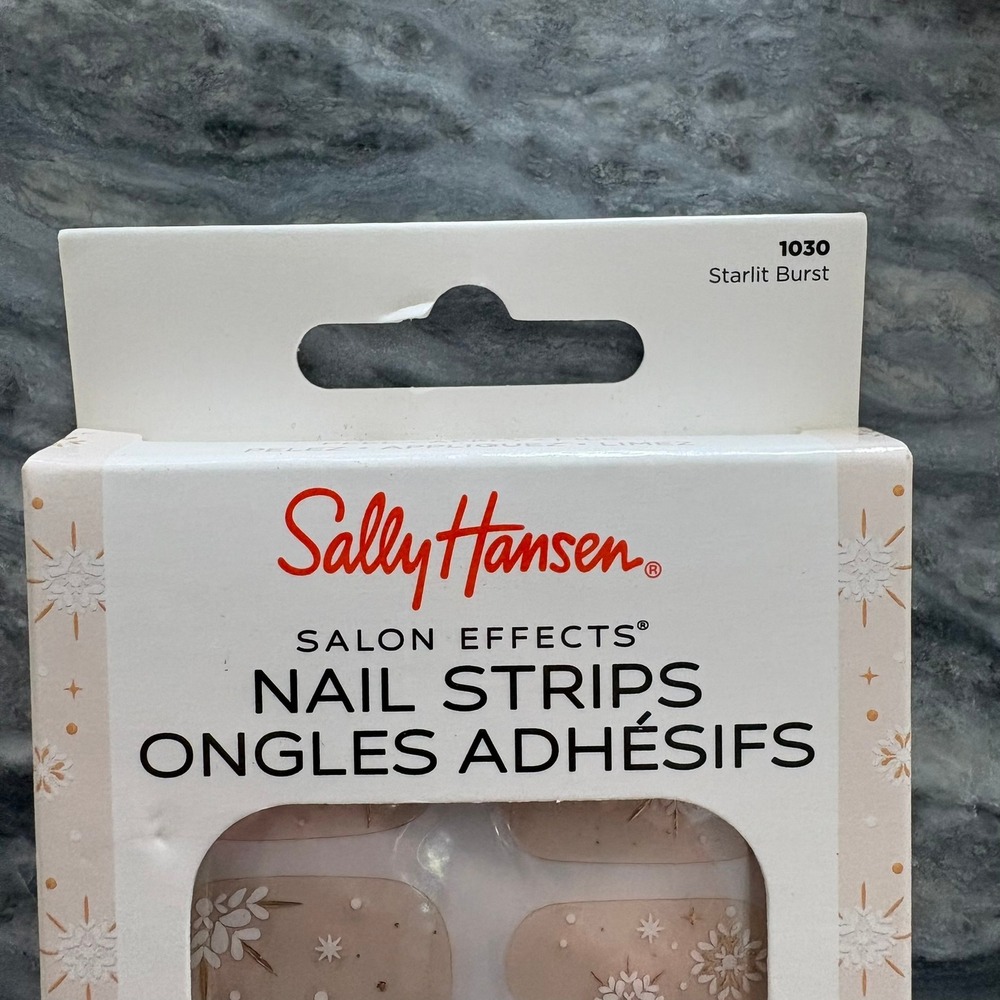 Sally Hansen Salon Effects Nail Strips 32ct Lot of 3 Powdered Sky Frozen Oasis - Picture 11 of 16